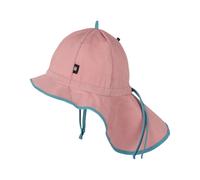 PURE PURE by Bauer Baby und Kinder Sonnenschutz Mütze mit Bindebändern UV 25 dusty rose Gr. 45