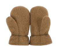 PURE PURE by Bauer Kinder Handschuhe Fäustlinge Bio-Merinowolle Fleece ermine Gr.2 (12-24 Monate)