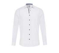 pure - PURE- City Hemd extra slim Langarm weiss - Gr. - L
