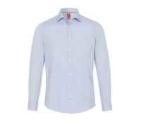Pure Slim Fit Hemd hellblau, Einfarbig