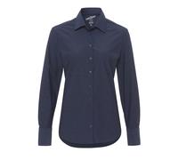 pure - PURE- Functional Bluse Langarm blau - Gr. - S