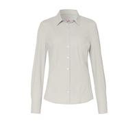 pure - PURE- Functional Bluse slim fit Langarm beige - Gr. - XL