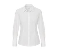 Pure Functional Slim Fit Bluse weiss, Einfarbig
