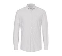 Pure Functional Slim Fit Hemd grau, Gestreift