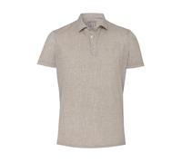pure - Pure Functional Polo slim fit Halbarm beige - Gr. - M