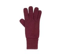 pure pure Handschuh aus Wolle burgund 7,5