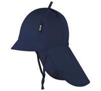 Pure Pure - Kid's Mini-Nackenschutz Uni - Cap, Gr. 43 cm, blau (Indigo)