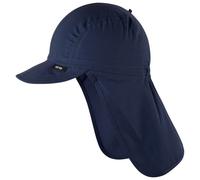 Pure Pure - Kid's Nackenschutz UV - Cap, Gr. 51 cm, blau (Indigo)