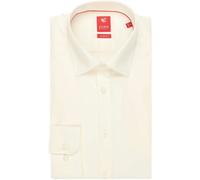 Pure Slim Fit Hemd beige, Einfarbig