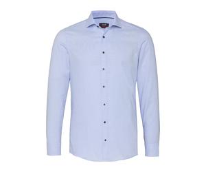Pure Slim Fit Hemd hellblau, Faux-uni