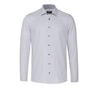 Pure Slim Fit Hemd silber, Einfarbig
