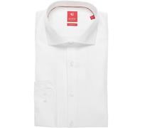 Pure Slim Fit Hemd weiss, Einfarbig