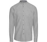 pure Stehkragenhemd Grau (Größe: XL) 43/44 grau