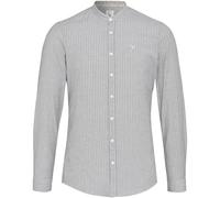 pure Stehkragenhemd Slim Fit Grün (Größe: XXL) 45/46 grün