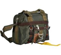 Pure Trash Handtasche Karabiner klein oliv