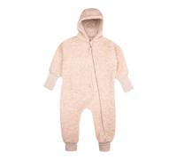Pure Wollwalk-Overall mit Kapuze und Klappbündchen 62 beige wirkware