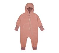 Pure Wollwalk-Overall mit Kapuze und Klappbündchen 92 rosa