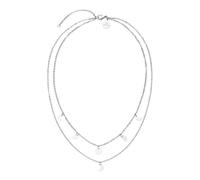 Purelei Doppelkette Damen silber, ONE SIZE