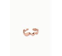 PURELEI Abstrakt Wave Adjustable Ring, Roségold Roségold