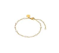 Purelei Adore Pearl Armband | Edelstahlarmband mit Muschelperlen | Edler, zeitloser Look | Perfekt kombinierbar mit der Adore Charm Kette (Gold)