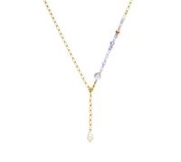Purelei Aina Kette (Gold), Damen Halskette aus langlebigem Edelstahl, Wasserfester Schmuck mit Anhänger, Bis 50 cm Länge verstellbar
