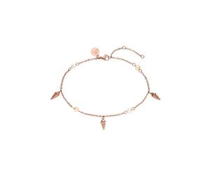 Purelei Akala Fußkette 100% Edelstahl Rosegold Damen