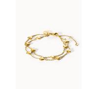 PURELEI Alohi Heart Armband, verstellbare Länge, Gold Gold