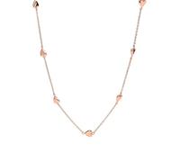 Purelei Alohi Heart Kette Damen - Halskette Damen aus Edelstahl (14K vergoldet) - Wasserfeste Halskette - 40-45 cm Länge verstellbar - Schmuck für deinen individuellen Look