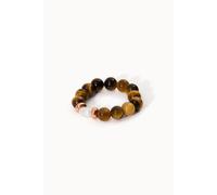 PURELEI Anxiety Tiger‘s Eye Pearl Ring Mit Perle Rosegold Größe: M/L | Ringe Outlet | Damen | Weiß