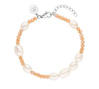 PURELEI Coral Armband, verstellbare Länge Silver