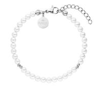 Purelei® Finesse Armband (Silber) - Elegantes, verspieltes Damen Armband - Edelstahl - Verstellbare Länge 16-19 cm - Hawaiianisch inspiriert & wasserfest