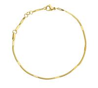 Purelei® Kanani Armband (Gold) - Elegantes, verspieltes Damen Armband - Edelstahl 18K vergoldet - Verstellbare Länge 16/17,5/20 cm - Hawaiianisch inspiriert & wasserfest