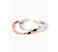 PURELEI Balance Armreif Set Silver/rosegold
