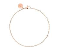 Purelei Brave Armband (Gold, Silber, Rosegold), Filigranes wasserfestes Armband für Damen, Schlichtes Armband aus Edelstahl, Geschenk für Frauen, 16-19 cm Länge verstellbar