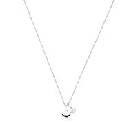 Purelei Brave Kette Damen (Hellsilber) - Halskette aus Langlebigem Edelstahl - Wasserfeste Kette mit Anhänger - 50-55 cm Länge Verstellbar - für Deinen Individuellen Look