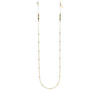 Purelei Brillenkette mit Perlen & feiner Kette - Stilvolle Brillenhalter-Kette aus Edelstahl, wasserfest, modisches Accessoire für Sonnen- & Lesebrillen, Gold, Silber oder Roségold (Gold)