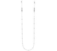 Purelei Brillenkette mit Perlen & feiner Kette - Stilvolle Brillenhalter-Kette aus Edelstahl, wasserfest, modisches Accessoire für Sonnen- & Lesebrillen, Gold, Silber oder Roségold (Silver)