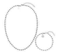 Purelei Bubbly Duo Schmuck-Set 100% Edelstahl Silber