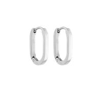 PURELEI Charming Creole Ohrringe, Silber Silber