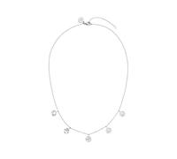 Purelei Confidence Kette Damen mit runden Anhängern, filigrane Edelstahl Halskette, elegante Plättchen Kette, Layering Schmuck, dezente Halskette, Geschenk für Frauen