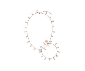 Purelei Confident Schmuck-Set 100% Edelstahl Rosegold