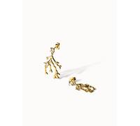 PURELEI Coral Cove Ohrringe mit Zirkonia Steinen, Gold Gold