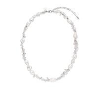 Purelei Kette Crystal Wave mit Perlen Silber Damen