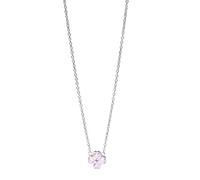 Purelei Cuore Rosé Kette Damen - Halskette Damen | Aus Edelstahl (14K vergoldet) & Zirkoniasteinen - Wasserfeste Halskette - 40-45 cm - Schmuck für deinen individuellen Look