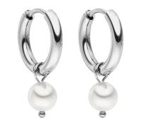 Purelei Creolen Damen silber, ONE SIZE