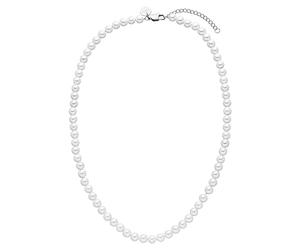 Purelei Diligence Perlenkette - Kette für Männer und Frauen aus langlebigem Edelstahl - Wasserfeste Halskette - 45-50 cm verstellbar - Hochwertige Kette für Deinen individuellen Look