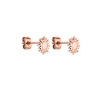 Purelei® Elegante Sonnen-Ohrstecker für Frauen - 18K vergoldet, Edelstahl, filigran & leicht (7,5 mm) (Rosegold)