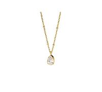 Purelei - Kette Felice mit weißem Schmuckstein in Tropfenform Ketten 1 ct Damen