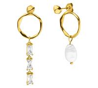 Purelei Perlenohrringe Damen gold, ONE SIZE