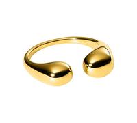 Purelei® Embrace Ring (Gold) - Wasserfester Damenring aus langlebigem Edelstahl - Verstellbare Ringe von Größe M bis L - Modeschmuck für deinen individuellen Look